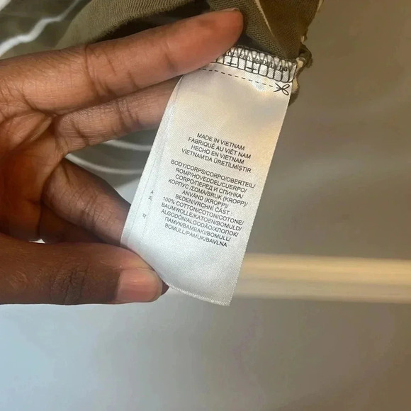 Lauren Ralph Lauren Womens Kalenka Cotton Lace-Up Top size XS - Picture 6 of 6